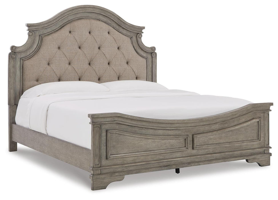 Lodenbay Antique Gray Lodenbay California King Panel Bed