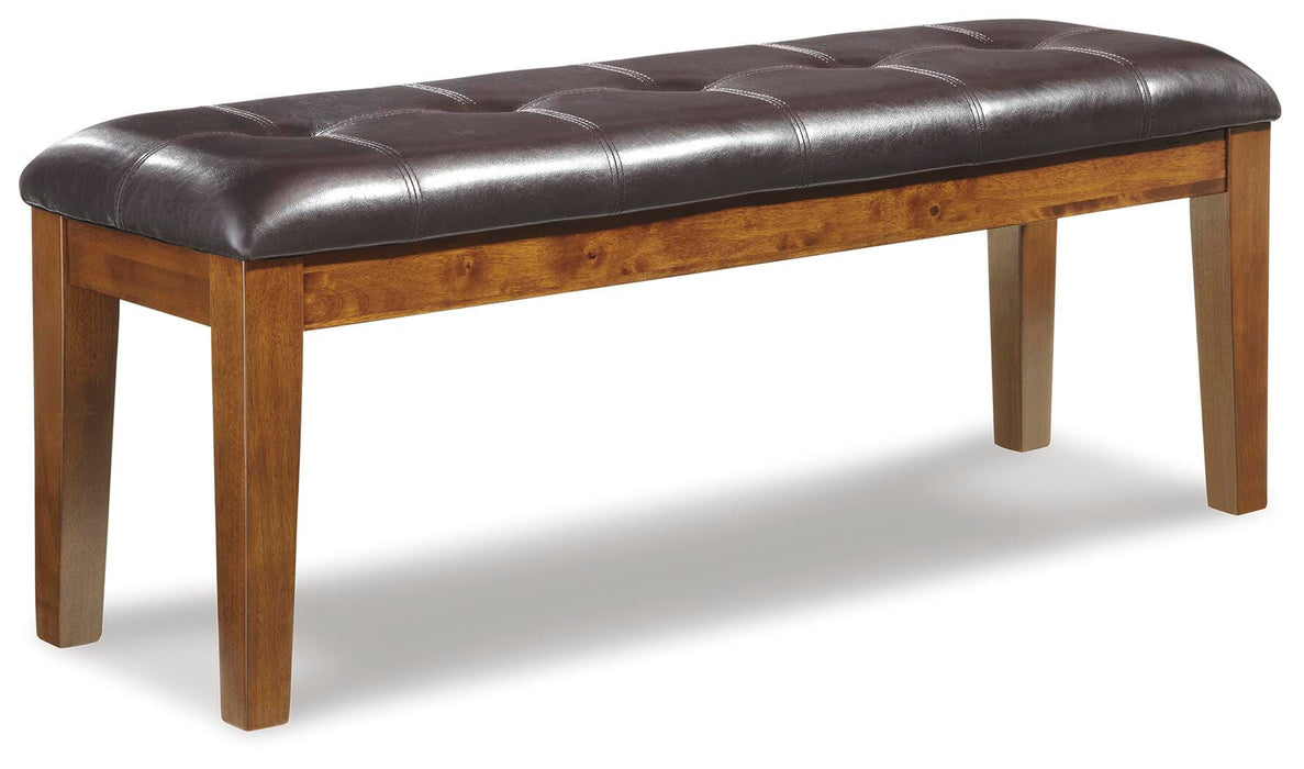 Ralene Medium Brown Large UPH Dining Room Bench