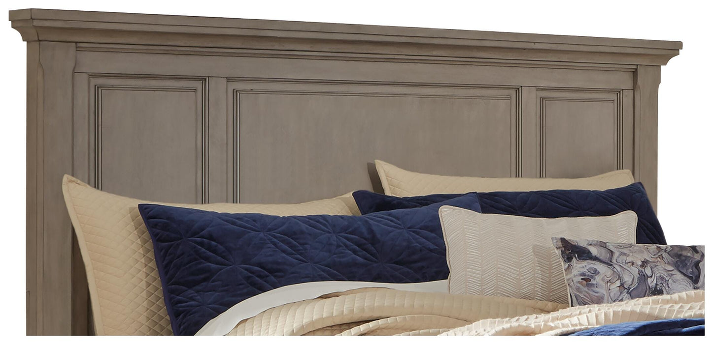 Lettner Light Gray King/Cal King Panel Headboard