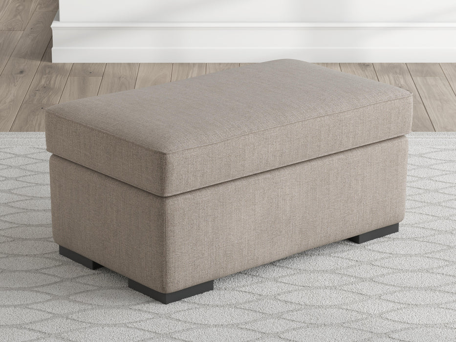 Sararose Heather Ottoman
