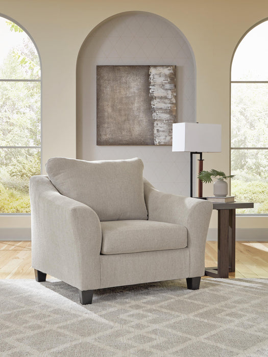 Willarae Taupe Chair and a Half