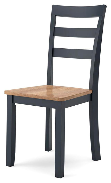 Gesthaven Natural/Blue Gesthaven Dining Chair