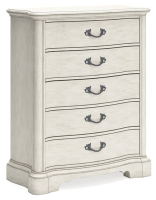 Arlendyne Antique White Bedroom Furniture Pieces