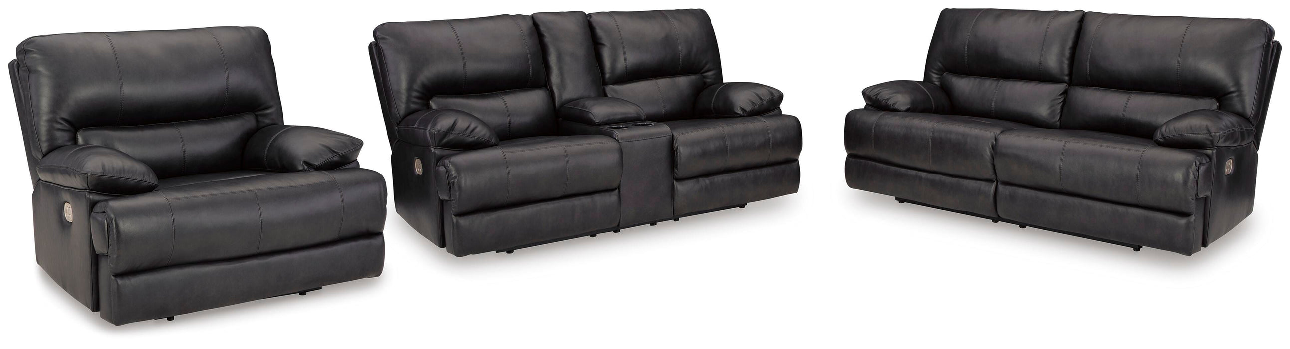 Mountainous Eclipse Mountainous Sofa, Loveseat and Recliner