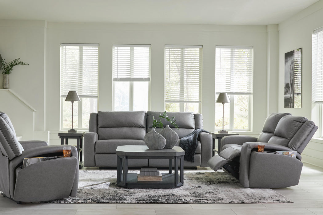 Brixworth Slate Brixworth Sofa, Loveseat and Recliner